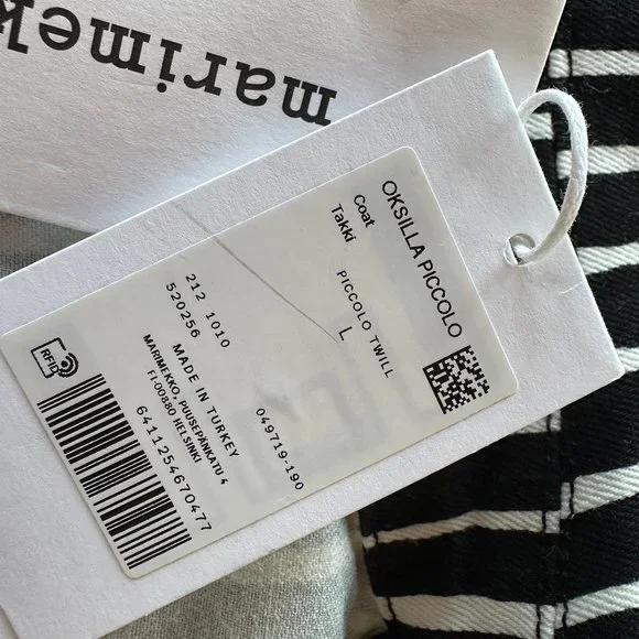 Marimekko Oksilla Piccolo Twill Coat - Picture 6 of 7